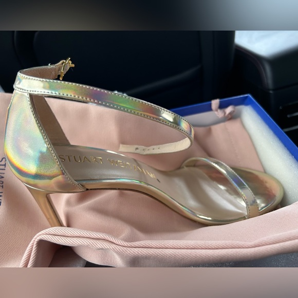 NIB Stuart Weitzman Hologram heel - Picture 4 of 5